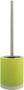 Spirella MSV Shine Toilet wc-borstel houder keramiek metaal appelgroen 38 cm Toiletborstels - Thumbnail 1