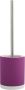 Spirella MSV Shine Toilet wc-borstel houder keramiek metaal paars 38 cm Toiletborstels - Thumbnail 1