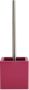 Spirella MSV Toiletborstel in MDF houder rvs wc-borstel fuchsia roze 37 cm Toiletborstels - Thumbnail 1
