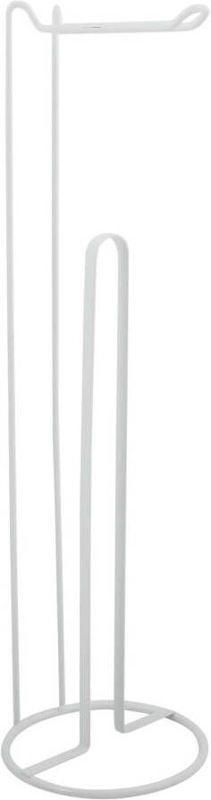Sub Rocko inbouw toiletrolhouder met klep 14 7 x 17 3 x 8 6 cm mat wit - Sanitai