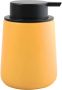 Spirella MSV Zeeppompje dispenser Malmo Keramiek saffraan geel zwart 8 5 x 12 cm 300 ml Zeeppompjes - Thumbnail 1