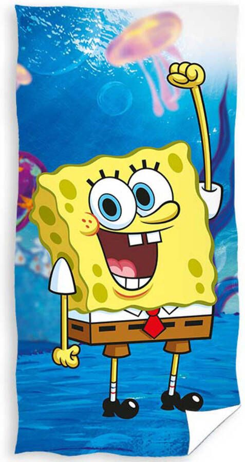 SpongeBob Strandlaken Ocean 70 x 140 cm Katoen