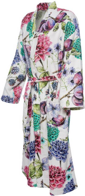 Ten Cate Jet Original Badjas Velours Flowers & Fruit multi XL