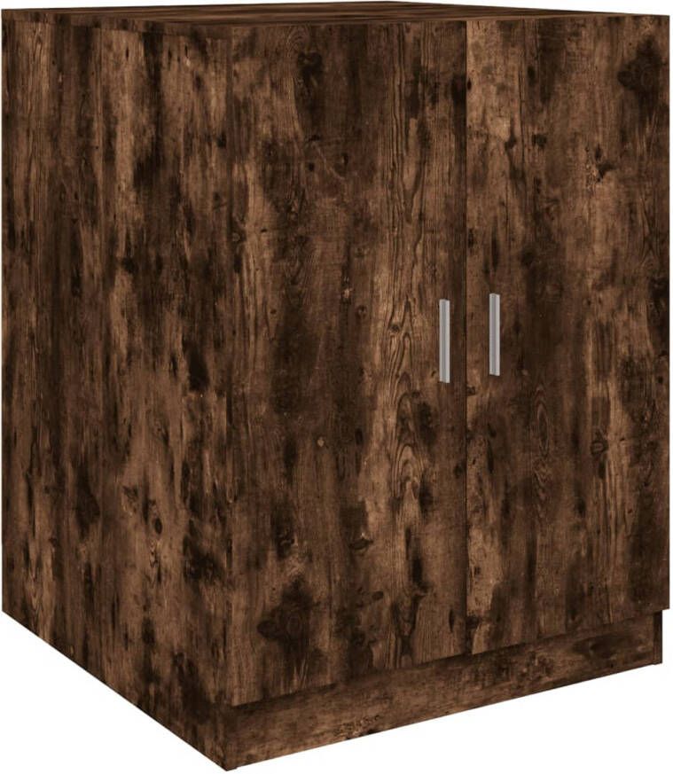 The Living Store Badkaast Gerookt eiken 71 x 71.5 x 91.5 cm Inclusief montagematerialen