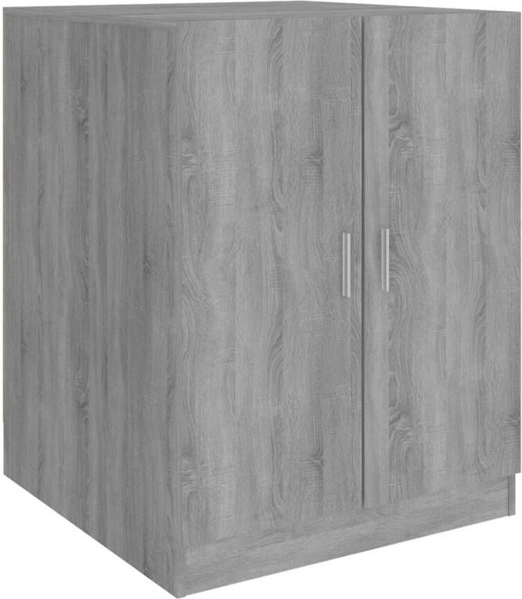 The Living Store Badkaast grijs sonoma eiken 71 x 71.5 x 91.5 cm inclusief montagematerialen