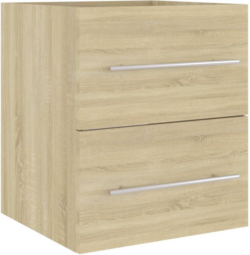 The Living Store Badkaast Sonoma eiken 41x38.5x48 cm 1 lade