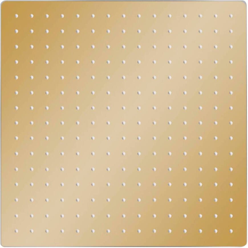 The Living Store Douchekop Vierkant 40 x 40 cm Goud