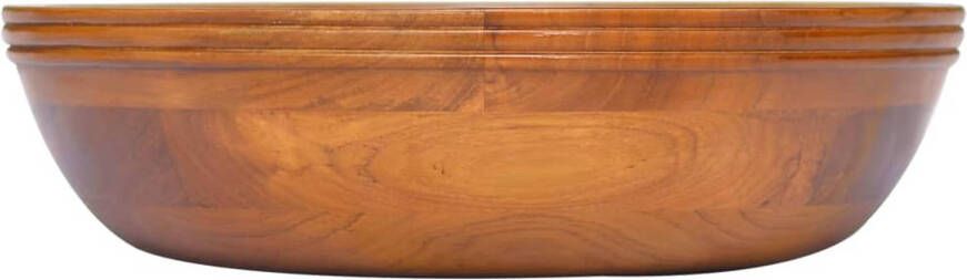 The Living Store Massief Teakhouten Wastafel 40 x 10 cm Geen montage vereist