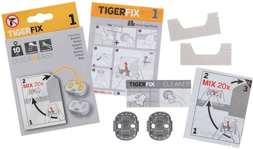Tiger Bevestigingsmateriaal Fix Type 1 metaal 398730046