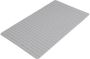 Urban Living Badkamer douche anti slip mat rubber voor op de vloer steengrijs 39 x 69 cm Badmatjes - Thumbnail 1