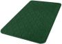 Urban Living Badkamerkleedje badmat tapijt memory foam donkergroen 50 x 80 cm Badmatjes - Thumbnail 1