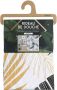 Urban Living Douchegordijn met ringen wit zwart beige Palmen print PVC 180 x 180 cm Douchegordijnen - Thumbnail 1