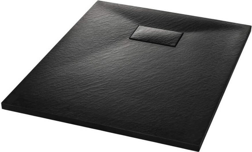 VidaXL Douchebak 90x70 cm SMC zwart