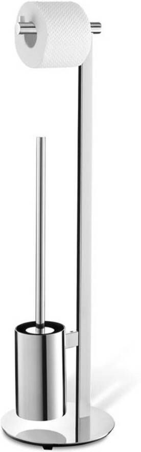 Zack Scala Toiletbutler 71X21X10cm Spiegelglans RVS 40088