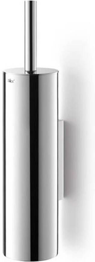 Zack Tubo Toiletborstelset 10X30X10cm Spiegelglans RVS 40068
