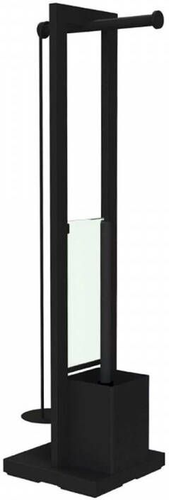 Allibert Toiletbutler Loft-Game Staand Mat Zwart