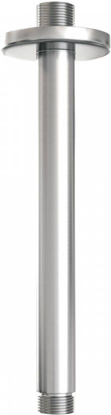 Brauer Douchearm Plafond Brushed Edition Rond 200 Geborsteld Nikkel PVD