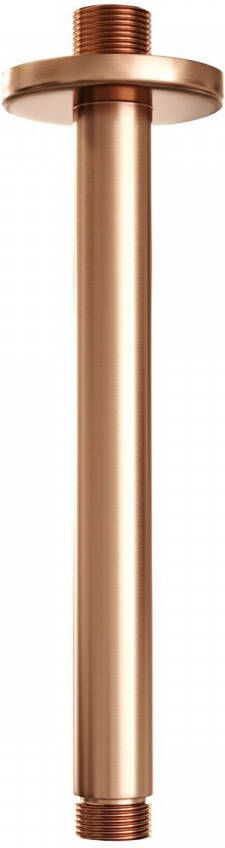 Brauer Douchearm Plafond Copper Edition Rond 200 Geborsteld Koper PVD