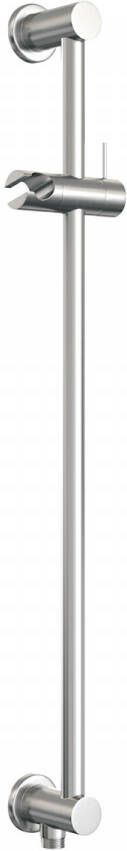 Brauer Brushed Edition Glijstang 70cm handdouchehouder geïntegreerde wateruitlaat PVD geborsteld RVS 5-NG-020 - Foto 1