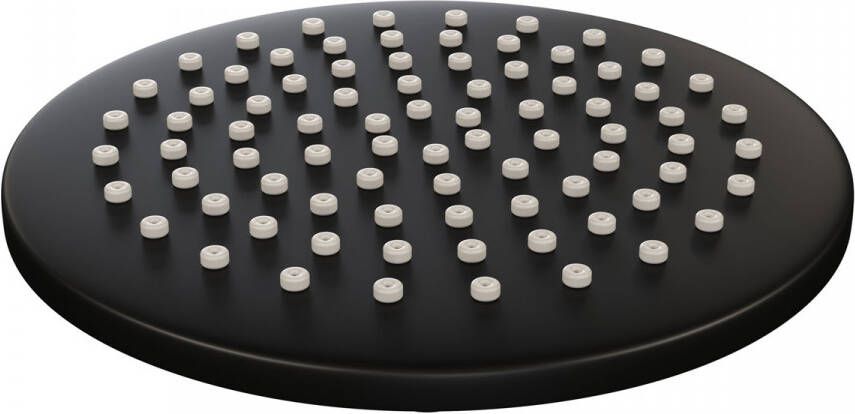 Brauer kranen Brauer Black Edition ronde hoofddouche 20 zwart