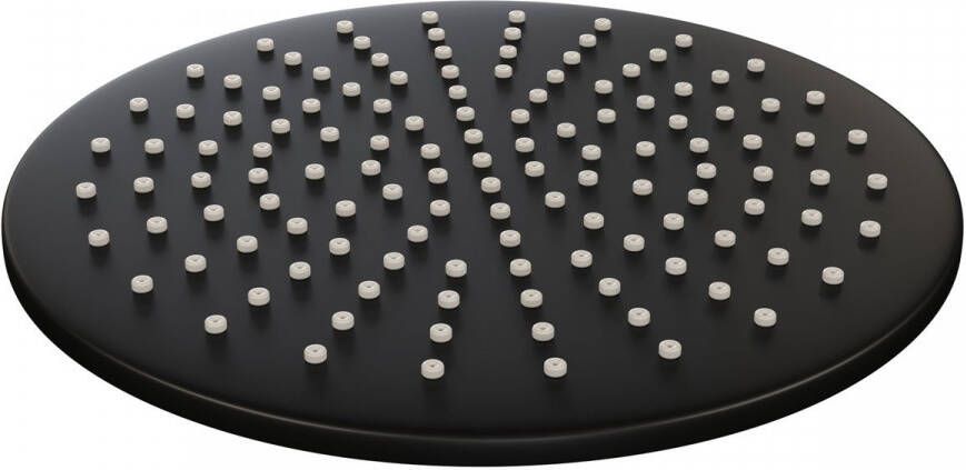 Brauer kranen Brauer Black Edition ronde hoofddouche 30 zwart