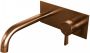 BRAUER Copper Edition Wastafelmengkraan inbouw gebogen uitloop links hendel middel dik model E 1 PVD geborsteld koper 5-GK-004-B1-65 - Thumbnail 2