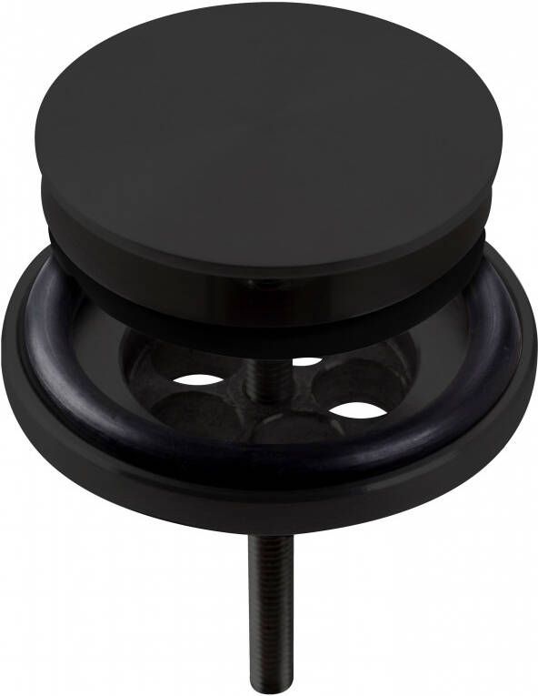 Clou Mini Wash Me plug met afdekkap niet afsluitbaar Zwart mat CL 06.51022.21
