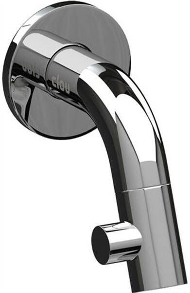 Clou Kaldur kranen chroom fonteinkraan 4.5x6.8cm korte uitloop wandmontage CL 06.05.001.29