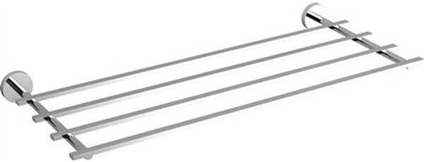 Clou Flat handdoekrek 60cm dubbel Chroom CL 09.02059 - Foto 3