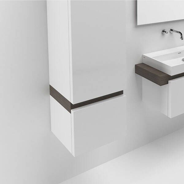 Clou Ladekast Match Me Hangend 40x42x32cm MDF Hoogglans Wit Greeploos - Foto 2