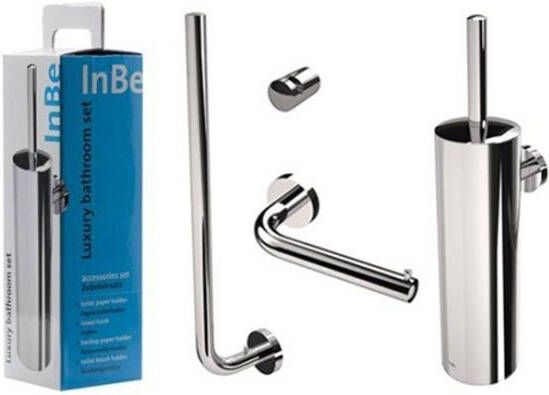 Clou Tweedekans InBe toilet accessoireset 4-in-1 Chroom 02826 - Foto 2