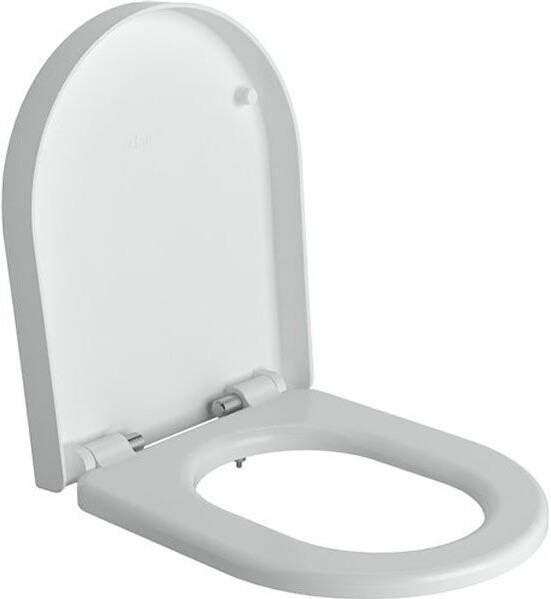 Clou Toiletbril First Softclose en Quickrelease Toiletzitting 36x42x4.8cm Wit