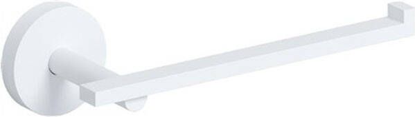Clou Flat toiletrolhouder 16.5x4.8cm zonder klep Wit mat CL 09.02030.20 - Foto 2