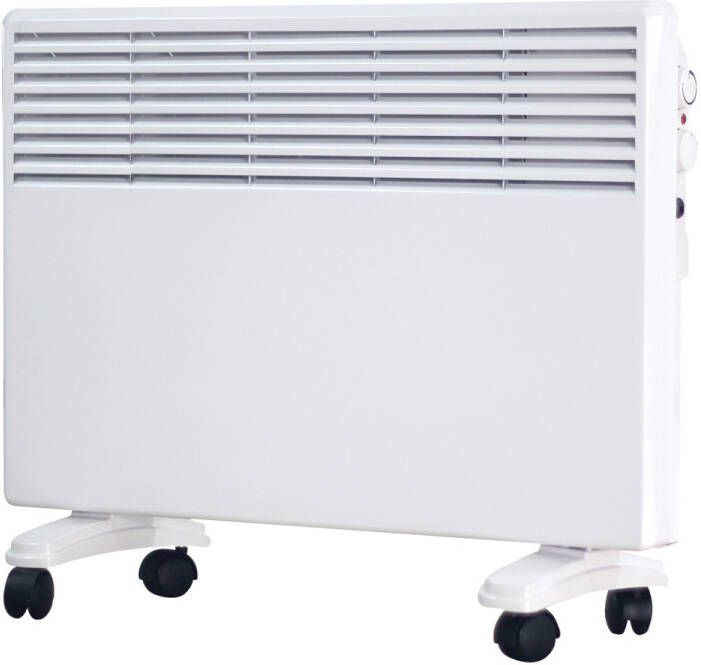 Creavit Elektrische Radiator Belrad Muur Vloer 82x12x50cm 2000 Watt met Plug - Foto 2