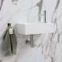 Ink Fontein Contra Rechthoek Rechts 40x22x10cm Polystone Cilinder Glans Wit 1 Kraangat - Thumbnail 2