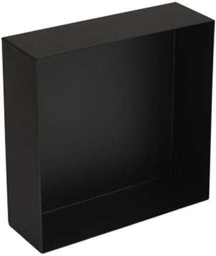 Plieger Inbox inbouwnis 30x30x10cm waterproof zwart 4330042