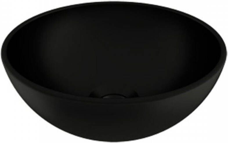 Plieger Waskom Opbouw Mini Round 26x12 cm Keramiek (leverbaar in drie kleuren)