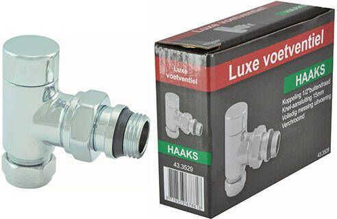 Riko luxe regeltee 1 2&apos;&apos;x15 (M22) knel haaks chroom - Foto 4