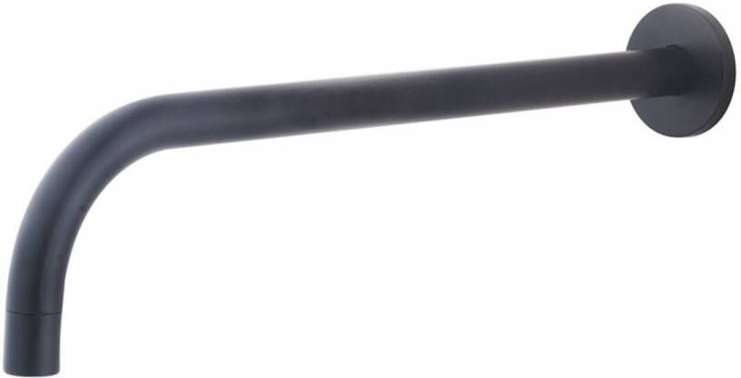 Wiesbaden SLIM 18mm uitloop rond 30cm 1 2&apos;&apos; mat zwart 29.2032 - Foto 2