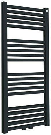 Wiesbaden Designradiator Tower 182x60cm 1098 Watt Mat Antraciet Middenonderaansluiting - Foto 6