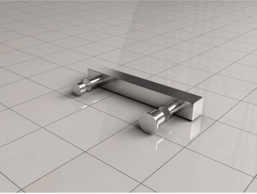 Wiesbaden type 7 deurgreep 19 5 cm chroom 20.6019