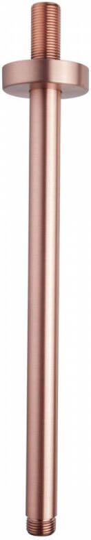 Wiesbaden Douchearm UniMatch Caral | 30 cm | Plafond montage | Messing | Rond | Geborsteld koper - Foto 2