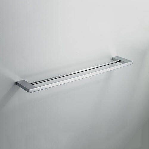 Wiesbaden Eris dubbele handdoekrek 60cm chroom 28.4008 - Foto 4