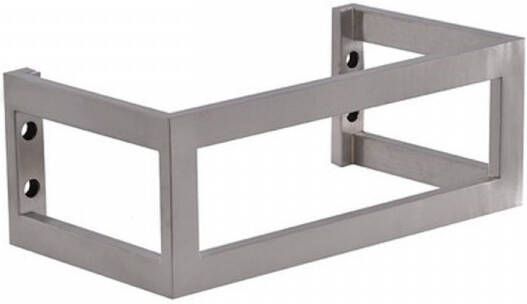 Wiesbaden Montagebeugel Vierkant 40x22x15 cm RVS t.b.v. Hardsteen Fonteinen