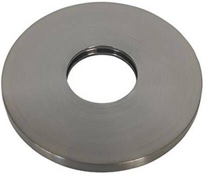 Wiesbaden Caral rozet uitloop eenhendel wastafelkraan 75 mm gunmetal