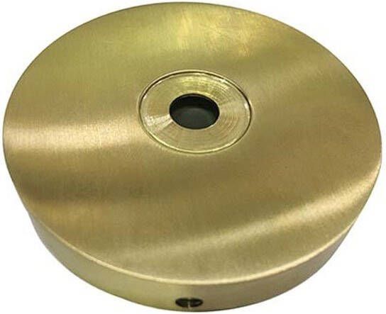 Wiesbaden Losse rozet tbv Cadans luxe glijstangset compleet geborsteld messing 29.5915