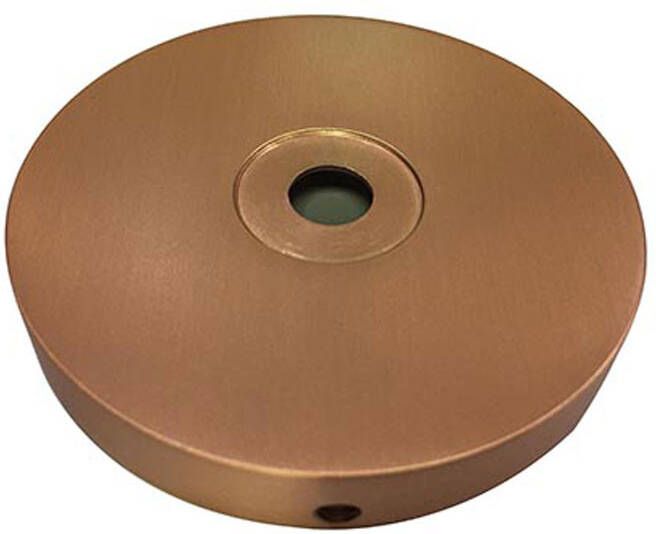 Wiesbaden Losse rozet tbv Cadans luxe glijstangset compleet geborsteld koper 29.6915 - Foto 2