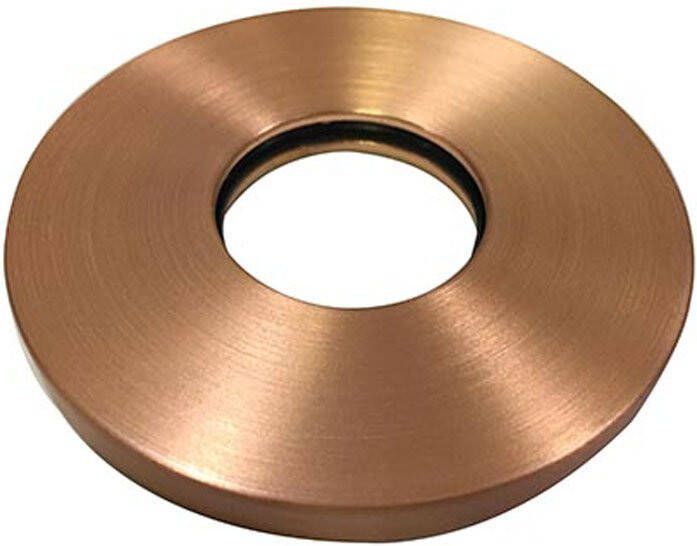 Wiesbaden Losse rozet tbv inbouw uitloop rond 1 2&apos &apos geborsteld koper 29.6947