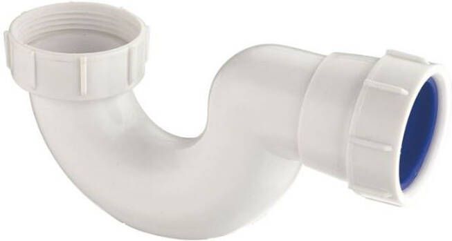 Wiesbaden Buissifon Basic | 1" | Standaard | Kunststof | Rond | Wit - Foto 2