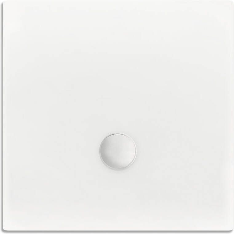 Xenz Douchevloer Flat | 200x100 cm | Incl.Afvoersifon-Chroom | Acryl | Rechthoekig | Wit glans - Foto 9